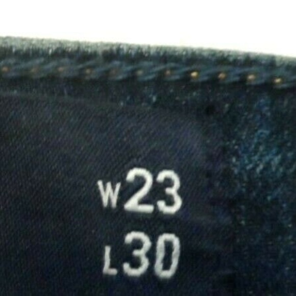 Hollister Jeans Size 00 Floral Embroidered 23/30 - Picture 5 of 8